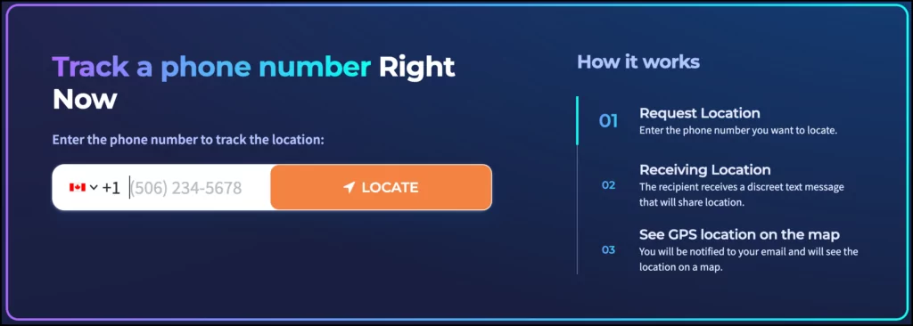 Track a Cell Phone Location for Free