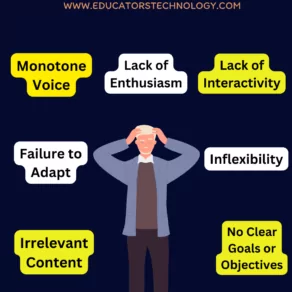 characteristics of boring teachers