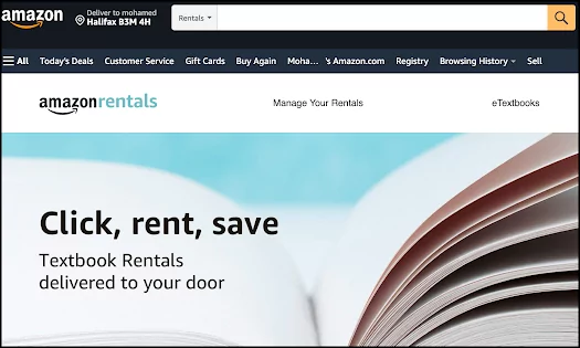 Amazon prime Online Textbook Rentals
