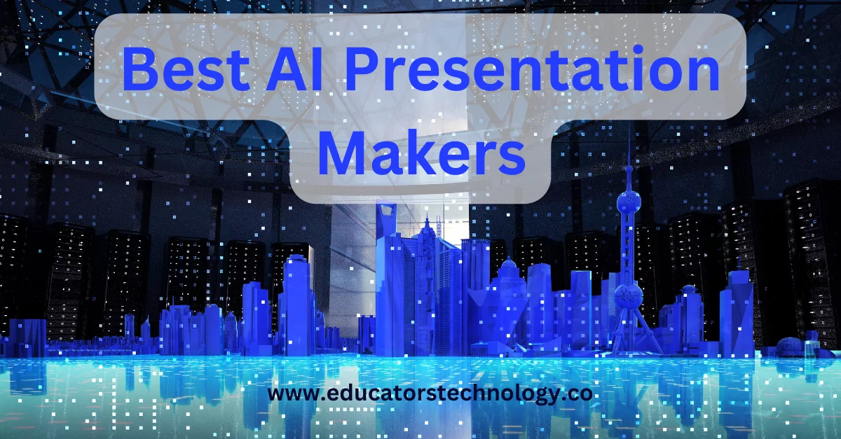 Best AI presentation makers AI presentation makers