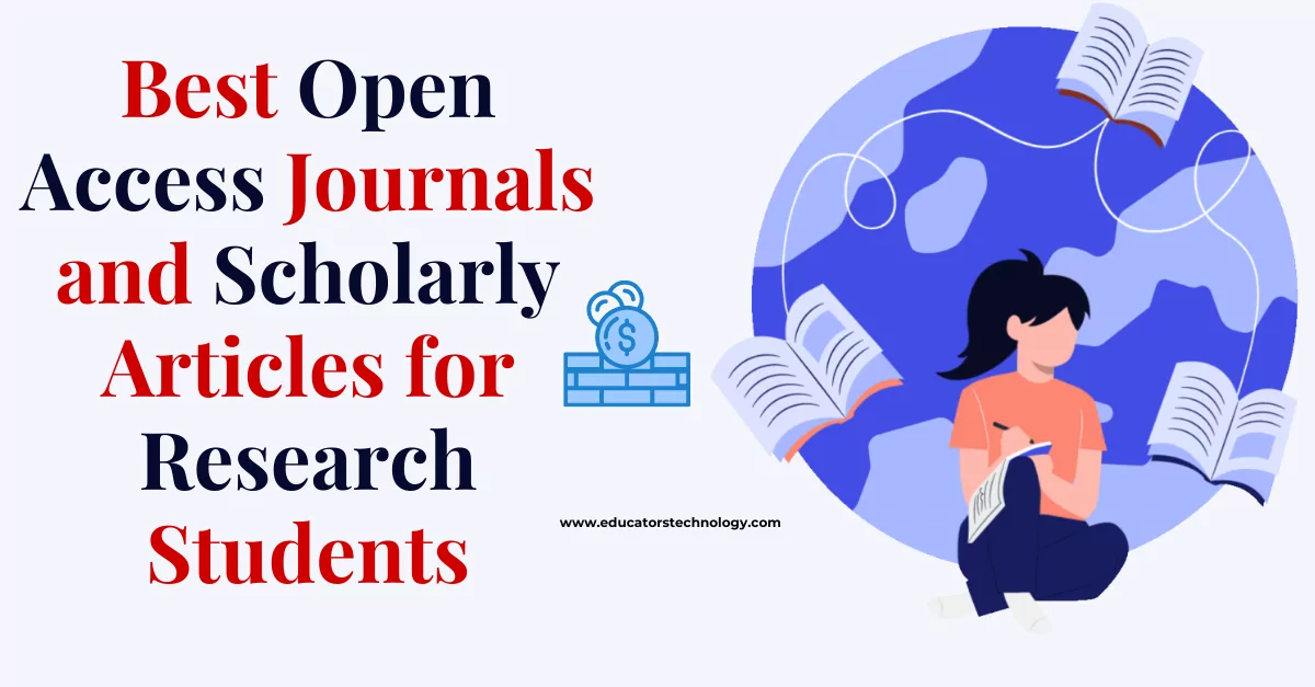 Open access journals for students Open access journals for students