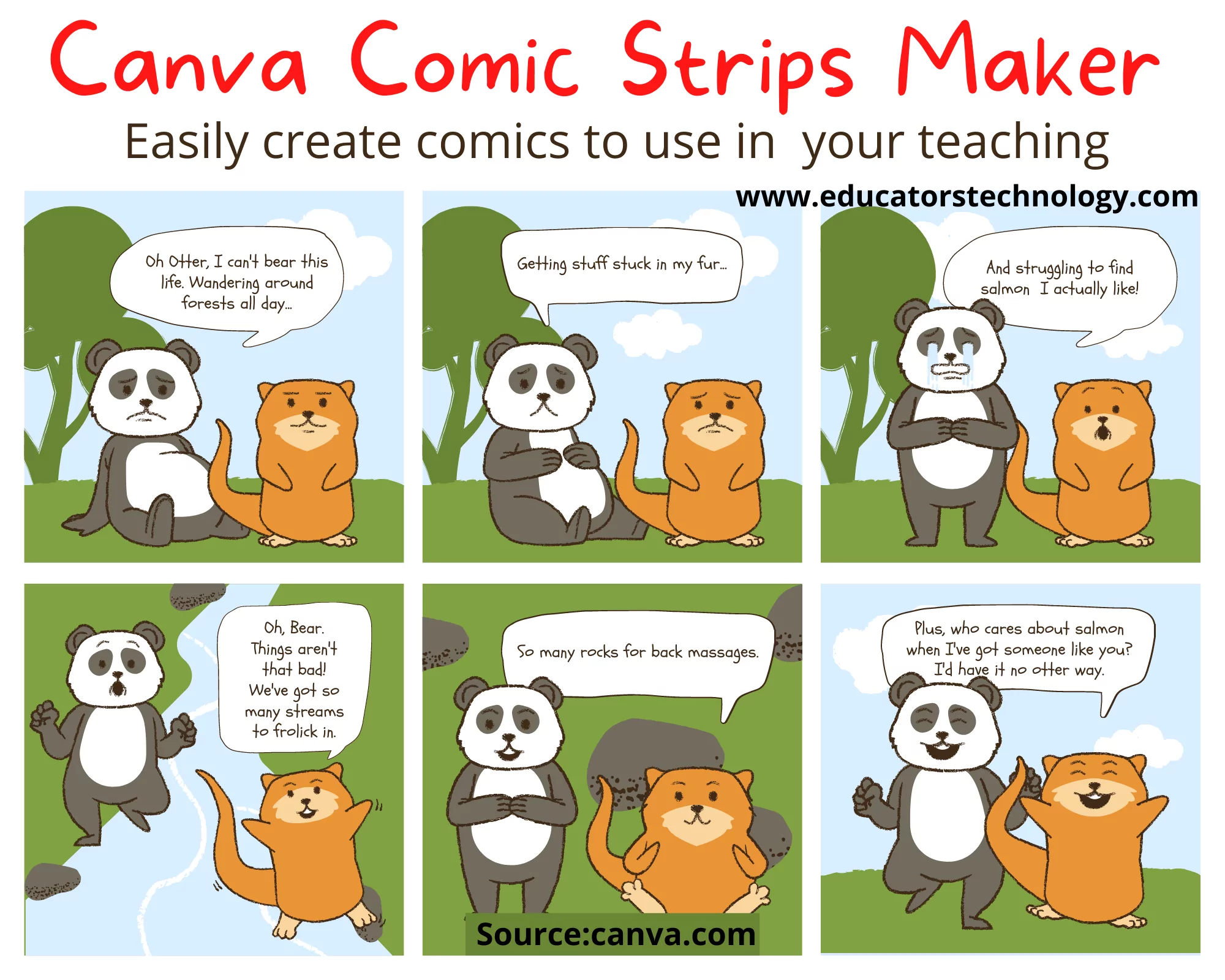 Canva Comic Strips maker How to Create a Comic Strip