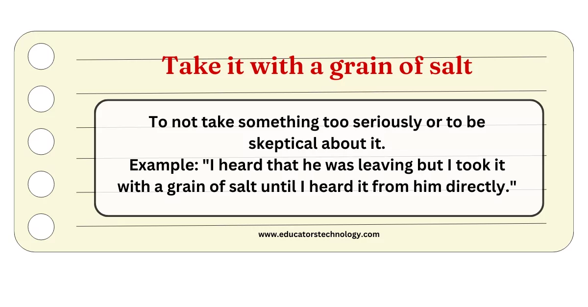 Idioms for kids Idioms for kids