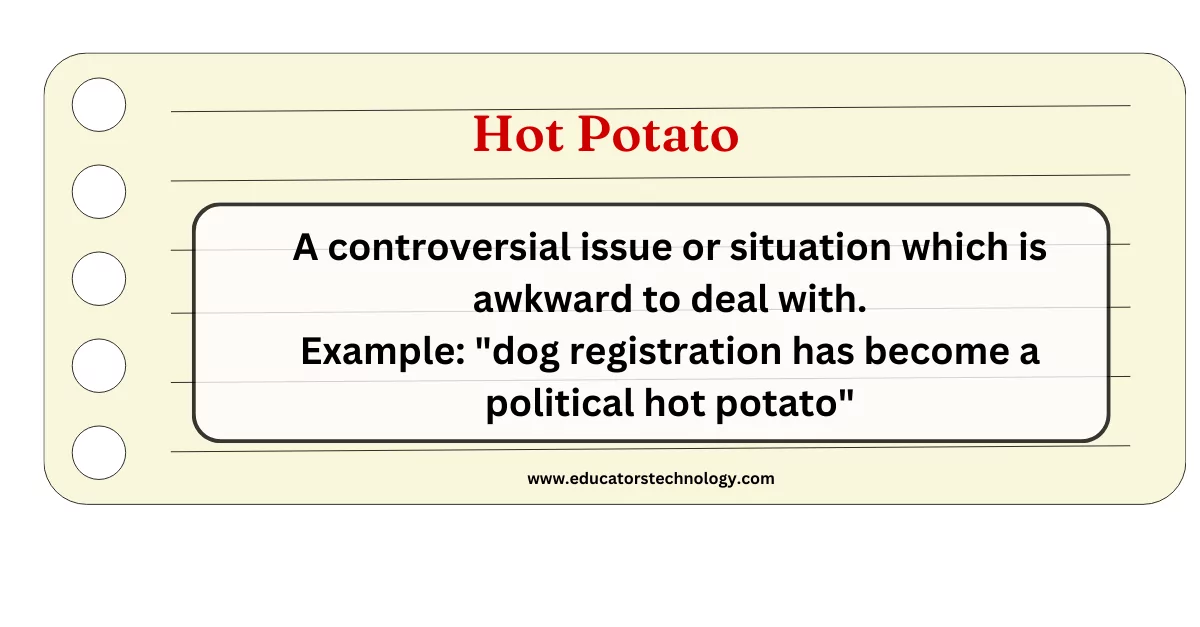 Examples of Idioms for Kids