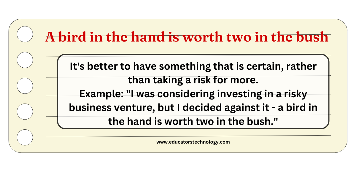 Idioms for kids Idioms for kids