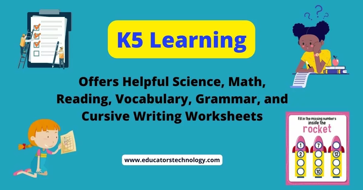 K5 Learning worksheets K5 Worksheets