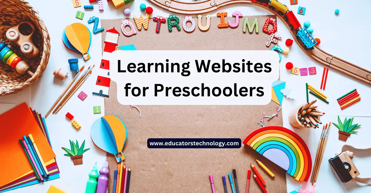 Preschool learning websites Websites for Preschoolers