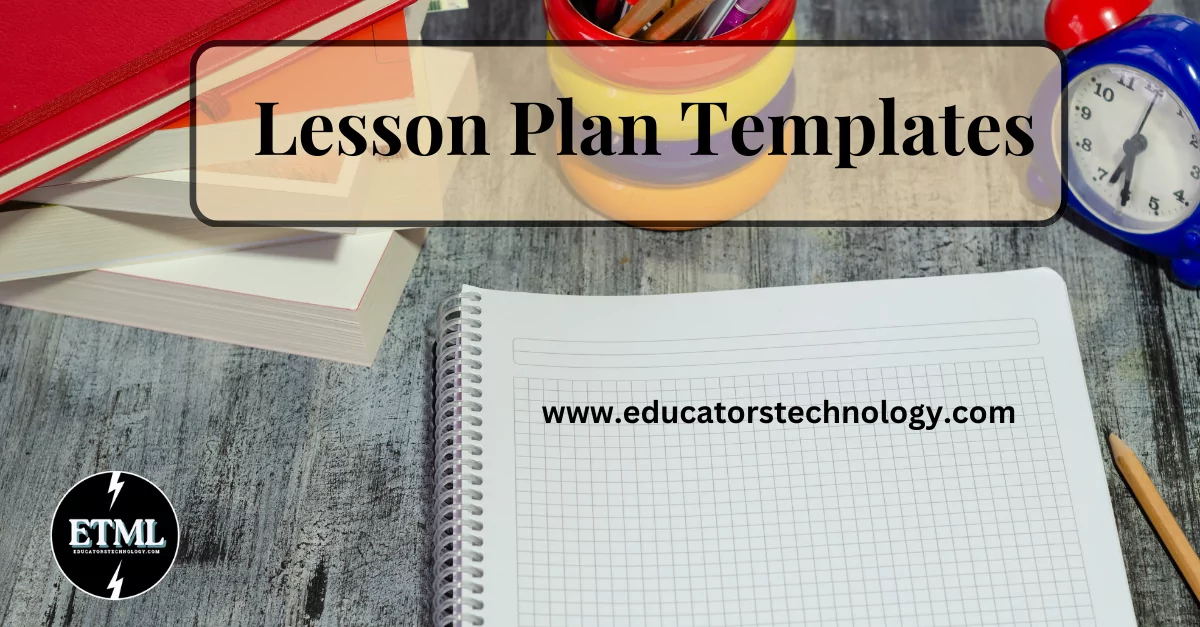 Lesson plan templates Lesson plan templates