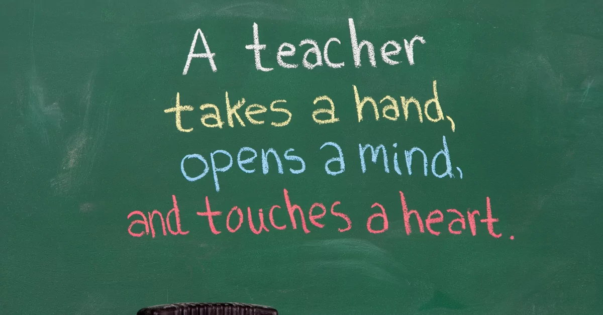 Qualities of a good teacher Qualities of a good teacher