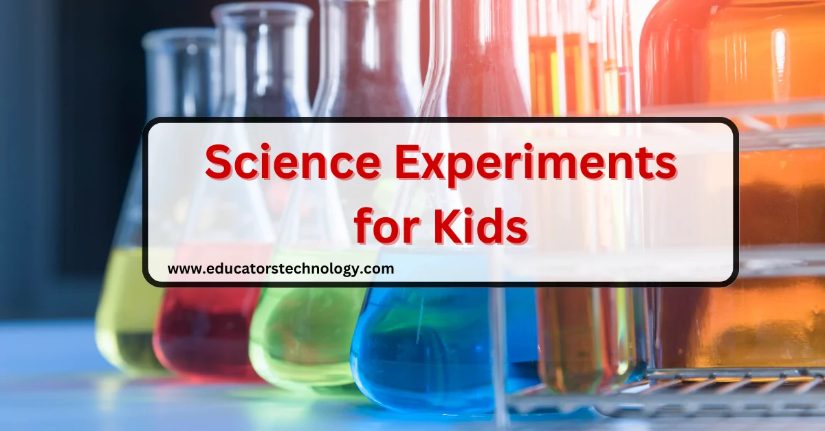 Science experiments for kids Science experiments for kids