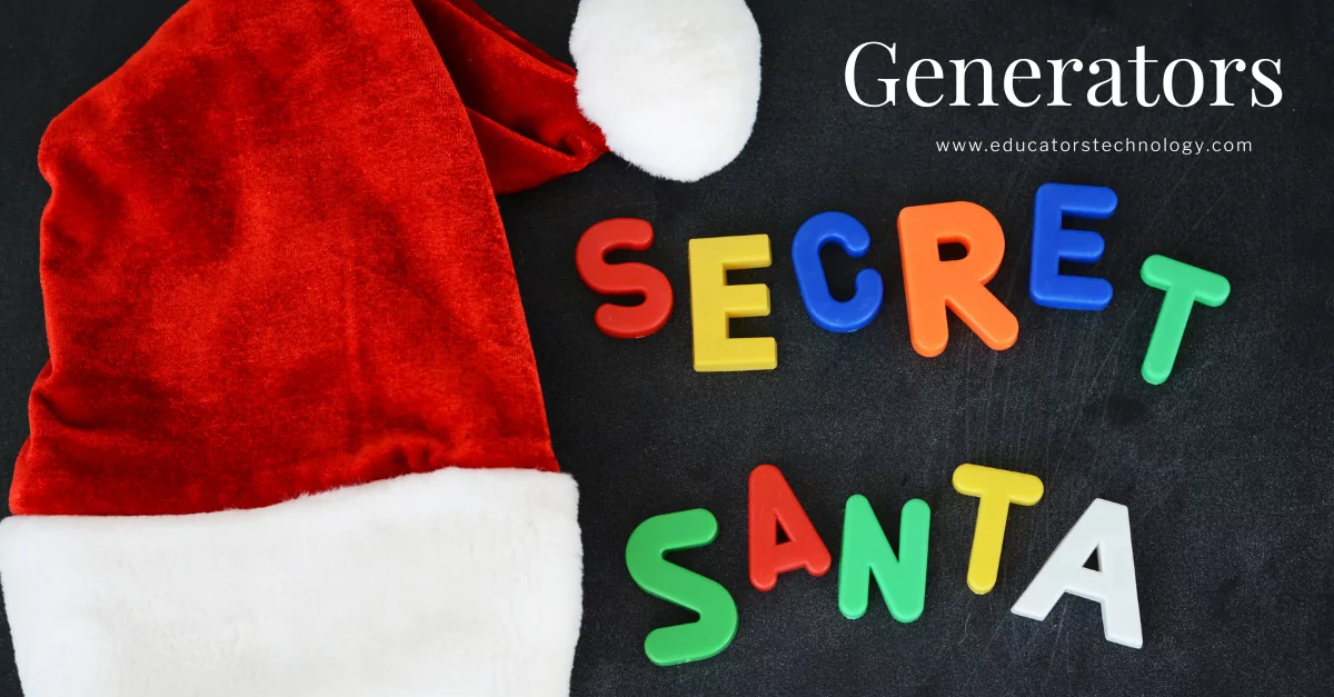 Secret Santa Generator Secret Santa Generator