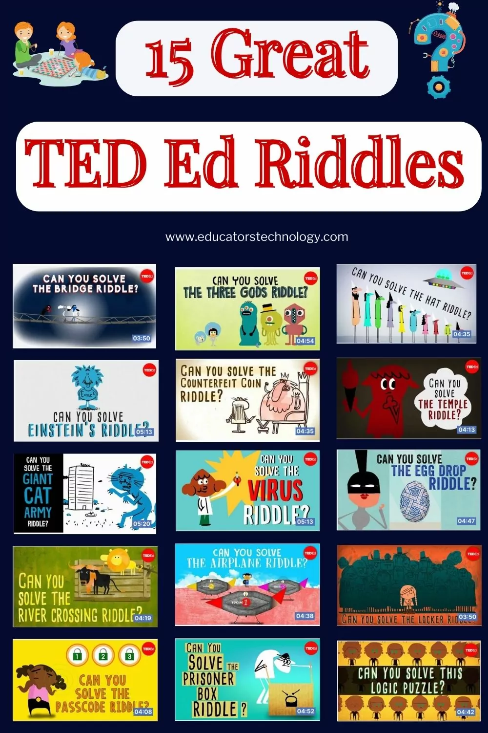 TED Ed riddles TED Ed riddles
